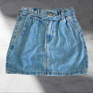 Hollister paper bag skirt